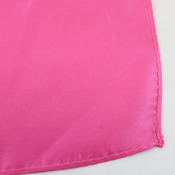 Scotchgard Water Repellent Acetate Hot Pink Scarf 25.5'' x 26''
