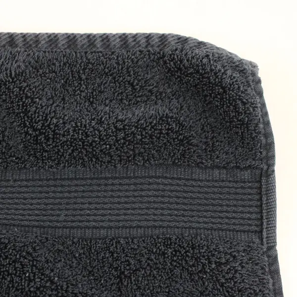 Lexington Lot of 2 Large Black Bath Towels