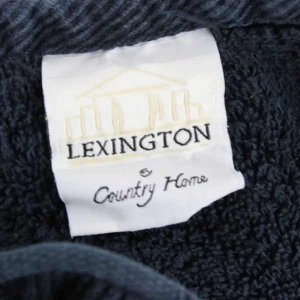 Lexington Lot of 2 Large Black Bath Towels