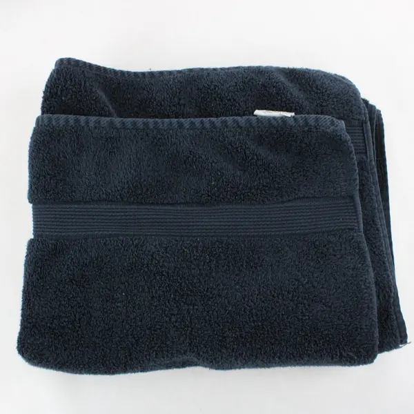 Lexington Lot of 2 Large Black Bath Towels