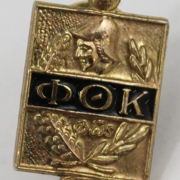 Phi Theta Kappa Honor Society Gold Tone Lapel Pin