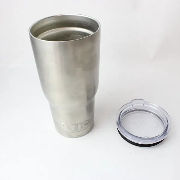 RTIC Silver To Go Travel Mug