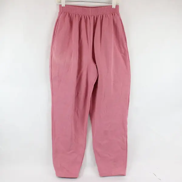 Bolo Spirit Pink Sweatpants Joggers Women's Medium Vintage Casual Wear 