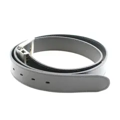 Oobe Black Genuine Leather Belt Men's Medium