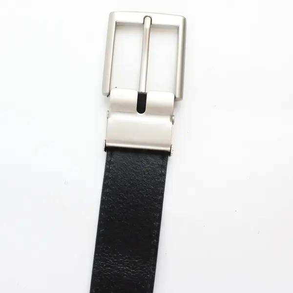 Oobe Black Genuine Leather Belt Men's Medium