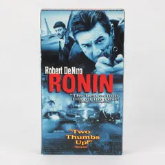 Ronin VHS 1999 Robert De Niro Action Adventure
