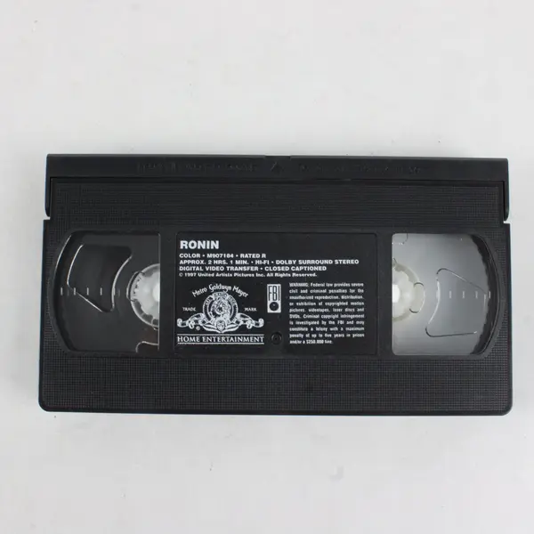 Ronin VHS 1999 Robert De Niro Action Adventure