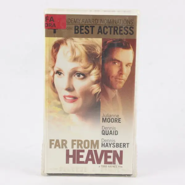 Vintage Far From Heaven (VHS, 2003) Dennis Quaid Julianne Moore Dennis Haysbert