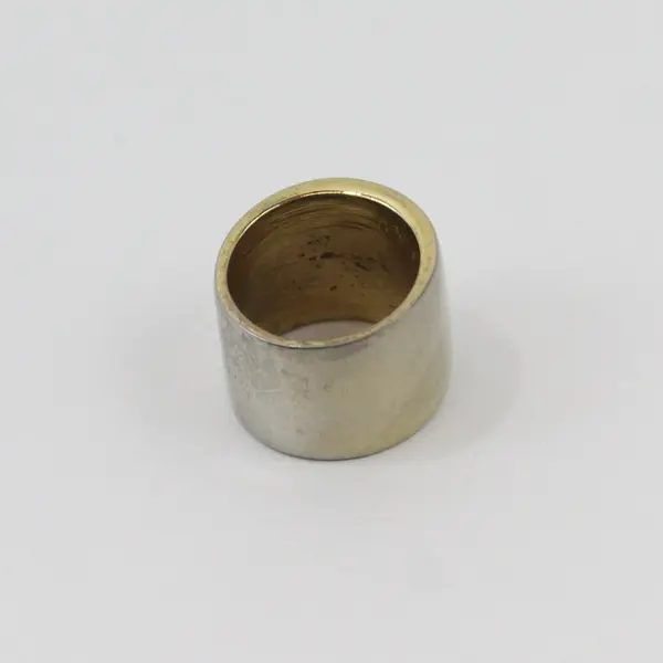 CLAR Silver Tone Band Ring Size 7 Signed Vintage