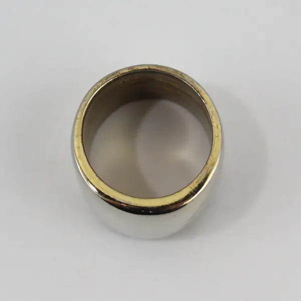 CLAR Silver Tone Band Ring Size 7 Signed Vintage