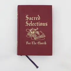 Sacred Selections Church Hymnal Deluxe Leather Edition Ellis J. Crum 1960