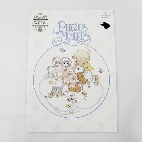 VTG Lot of 3 Gloria & Pat Precious Moments Cross Stitch Patterns 1981 - 1985 