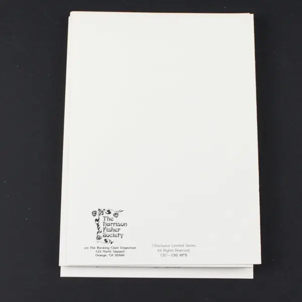 Set of 10 Harrison Fisher Society Anticipation Christmas Greeting Cards UNUSED