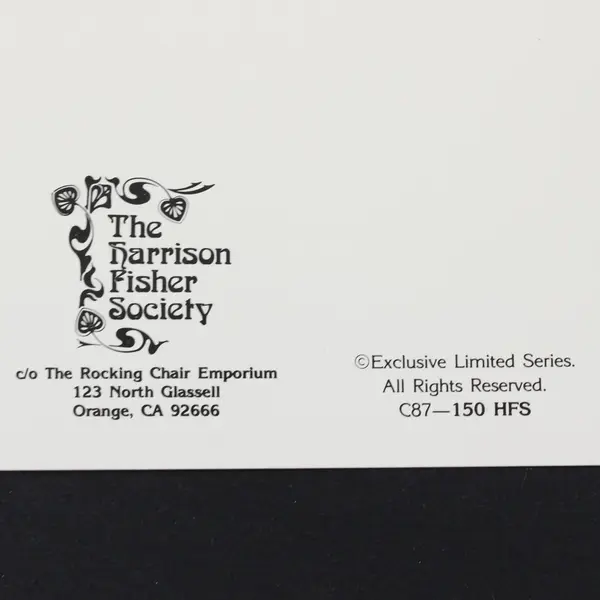 Set of 10 Harrison Fisher Society Anticipation Christmas Greeting Cards UNUSED