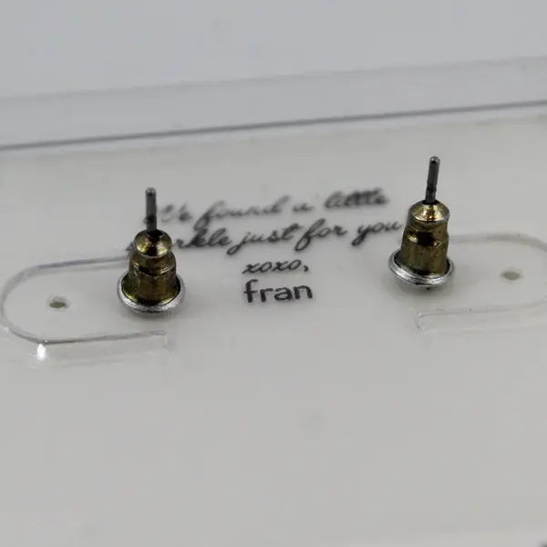 Francesca's Sterling Silver Cubic Zirconia Stud Earrings