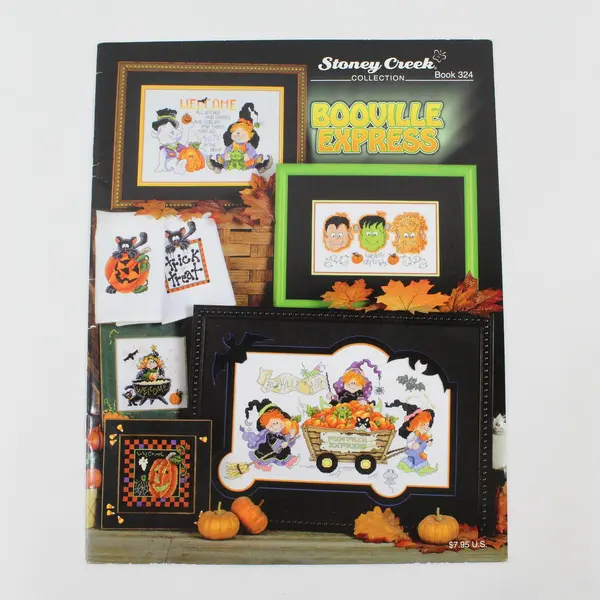 Vintage Lot of 3 Stoney Creek Collection Cross Stitch Patterns 1987 to 2003