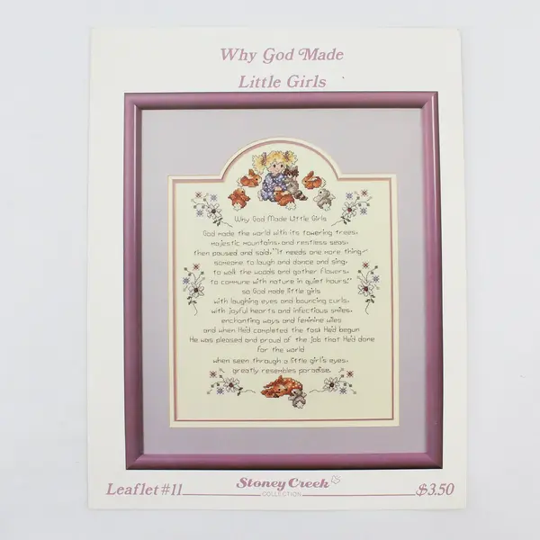 Vintage Lot of 3 Stoney Creek Collection Cross Stitch Patterns 1987 to 2003