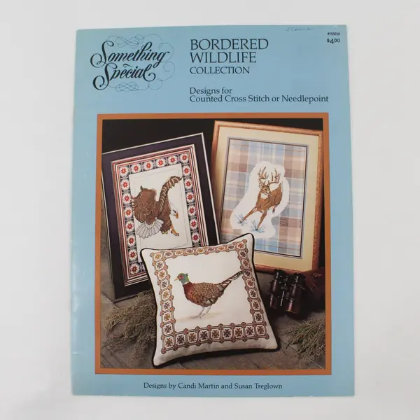 Lot of 2 Vintage Something Special Tigers & Wildlife Collections 1982 & 1984