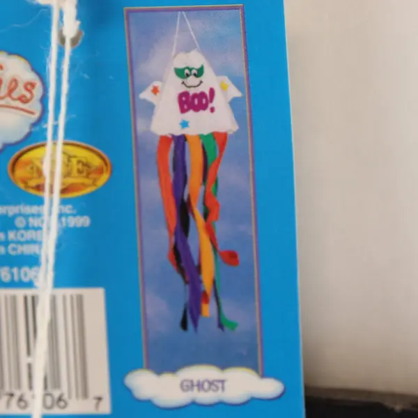 New Creative Enterprises Breezies Halloween Ghost Wind Sock