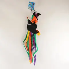 New Creative Enterprises Breezies Halloween Witch Wind Sock 76104