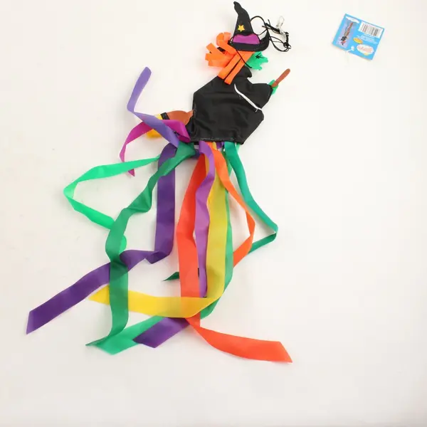 New Creative Enterprises Breezies Halloween Witch Wind Sock 76104