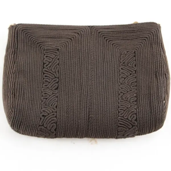 Vintage Prentice Dark Brown Coin Purse Pouch