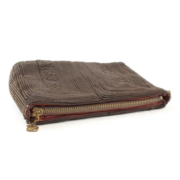 Vintage Prentice Dark Brown Coin Purse Pouch