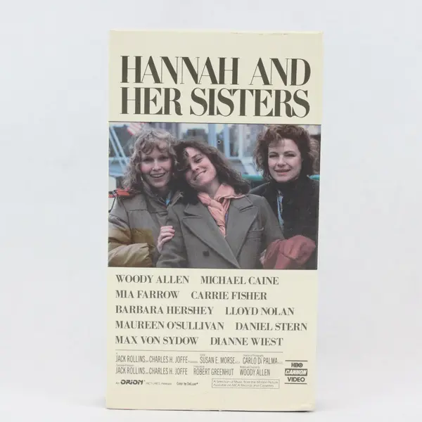 Hannah and Her Sisters VHS Tape 1986 #3897 
