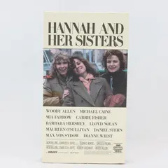 Hannah and Her Sisters VHS Tape 1986 #3897 