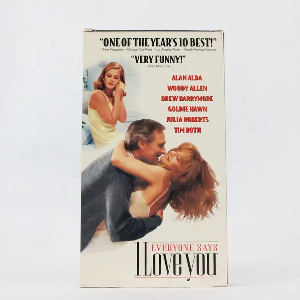Everyone Says I Love You VHS Tape, 1997 #10488 