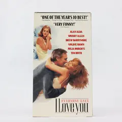 Everyone Says I Love You VHS Tape, 1997 #10488 