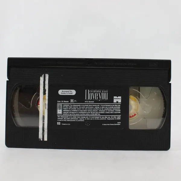 Everyone Says I Love You VHS Tape, 1997 #10488 
