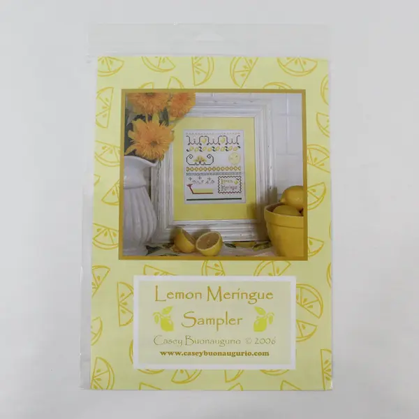 Lot of 2 Casey Buonaugurio Cross-Stitch Samplers 2006 New Sealed in Plastic