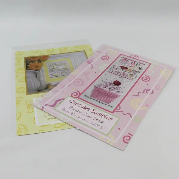 Lot of 2 Casey Buonaugurio Cross-Stitch Samplers 2006 New Sealed in Plastic