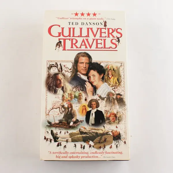 Gulliver's Travels VHS Tapes Set of 2 1996, #40083 