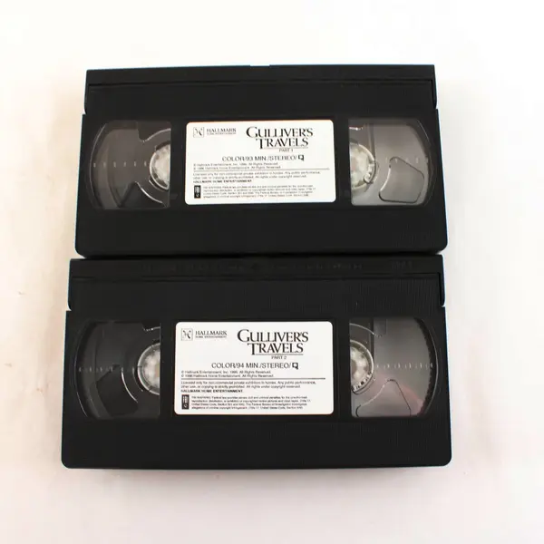 Gulliver's Travels VHS Tapes Set of 2 1996, #40083 