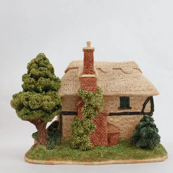 1995 Lilliput Lane Rosy Rafters Paint Your Own Cottage PAINTED