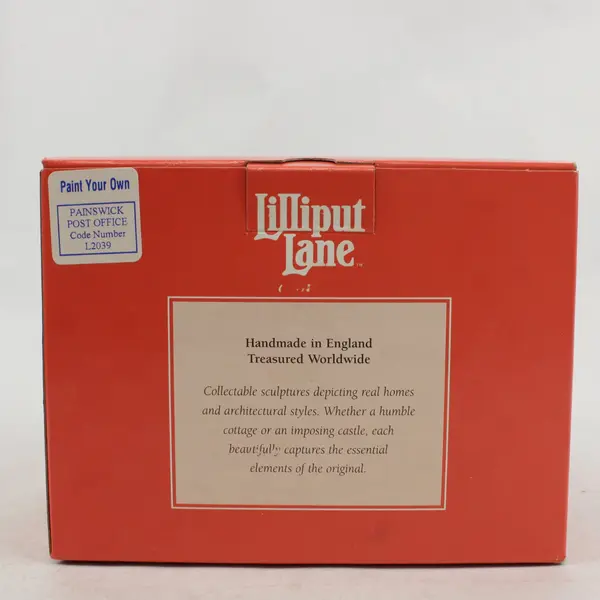 1995 Lilliput Lane Painswick Post Office Paint Your Own Cottage UNPAINTED