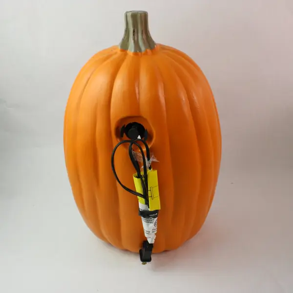 Vintage Style Tall Blow Mold Jack O Lantern Pumpkin Halloween 16in
