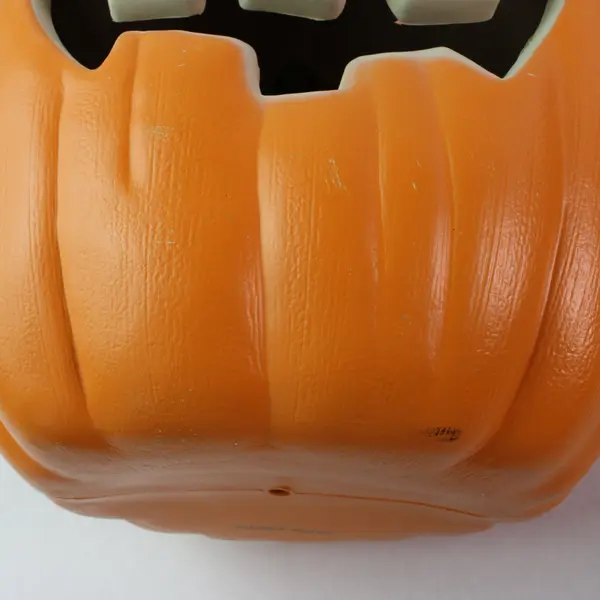 Vintage Style Tall Blow Mold Jack O Lantern Pumpkin Halloween 16in