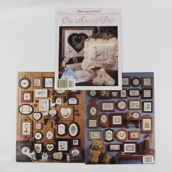 Lot 3 Stoney Creek Our Special Day Leisure Arts Short Sweet 2193 2472