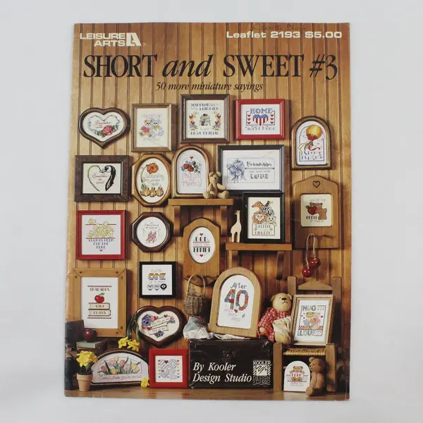 Lot 3 Stoney Creek Our Special Day Leisure Arts Short Sweet 2193 2472