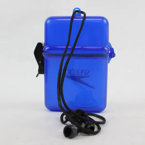  Speedo Blue Water-Resistant Plastic Storage Container