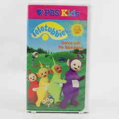 PBS Kids Teletubbies Dance with the Teletubbies 1998 VHS Tape