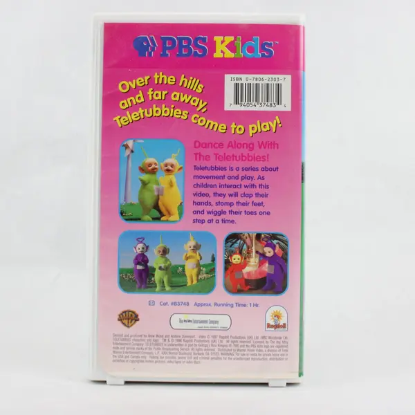 PBS Kids Teletubbies Dance with the Teletubbies 1998 VHS Tape