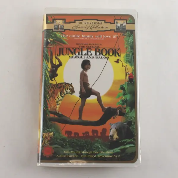 Rudyard Kipling's The Second Jungle Book VHS Tape 1997, #49330 
