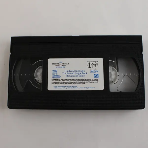 Rudyard Kipling's The Second Jungle Book VHS Tape 1997, #49330 