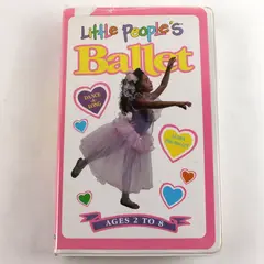 Little People's Ballet Dance-A-Long VHS Tape 1994 
