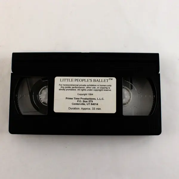 Little People's Ballet Dance-A-Long VHS Tape 1994 