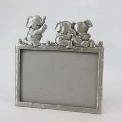 Unbranded Metal  Photo Frame Elephant Motif
